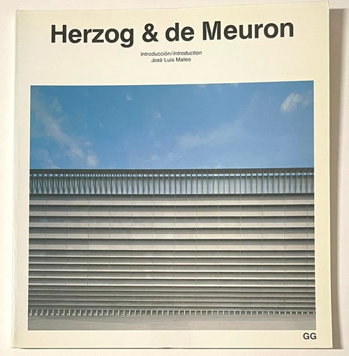 【稀少・古書】Herzog & de Meuron ヘルツォーク＆ド・ムーロン Herzog & de meuron ヘルツォーグ＆ド・ムーロン – 南洋堂書店