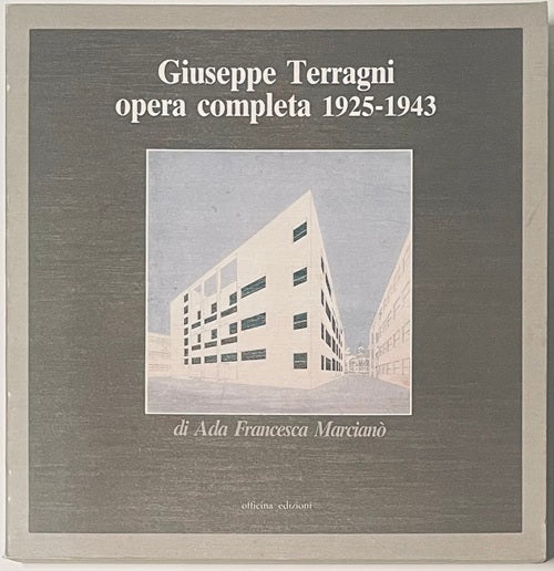 [希少建築本] Giuseppe Terragni… Giuseppe Terragni Opera completa 1925-1943 – 南洋堂書店
