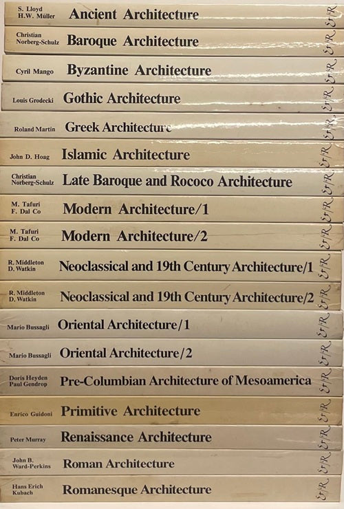 図説 世界建築史全18冊セット （英語版） – 南洋堂書店