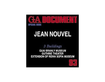 GA DOCUMENT 93　JEAN NOUVEL　ジャン・ヌーヴェル