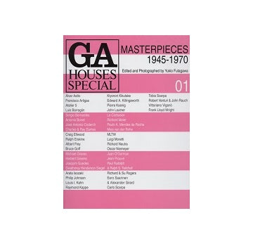 GA HOUSES SPECIAL 01 MASTERPIECES 1945-1970