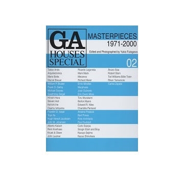 GA HOUSES SPECIAL 02 MASTERPIECES 1971-2000