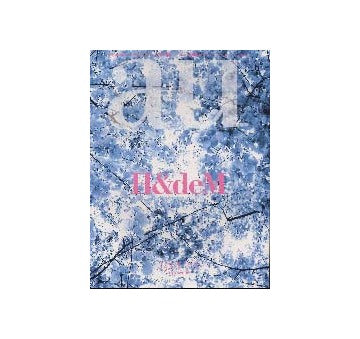 a+u臨時増刊　H&deM ヘルツォーク・アンド・ド・ムーロン　1978-2002