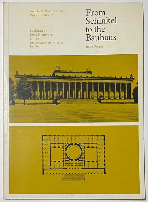 From Schinkel to the Bauhaus