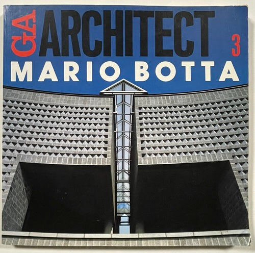 GA ARCHITECT 3 MARIO BOTTA　マリオ・ボッタ