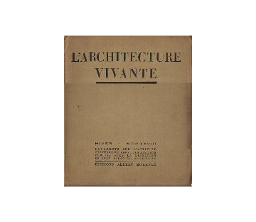 L'architecture Vivante 1928 Hiver（冬号）