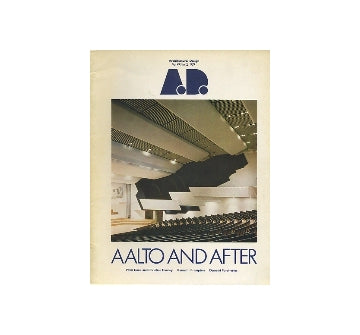 Architectural Design 1979 12
AALTO AFTER