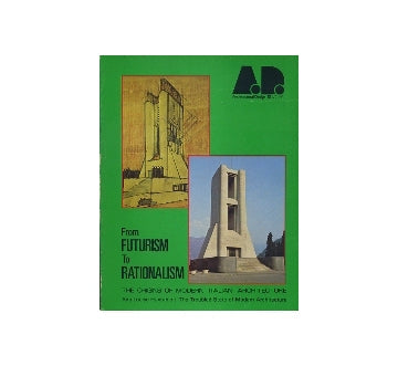 Architectural Design　1981年01・02月号フューチャリズムからラショナリズムへ