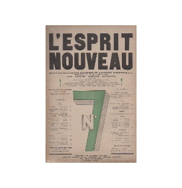 L'ESPRIT NOUVEAU no.07　エスプリ・ヌーヴォー