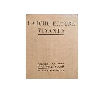 L'architecture Vivante 1927 Ete（夏号）