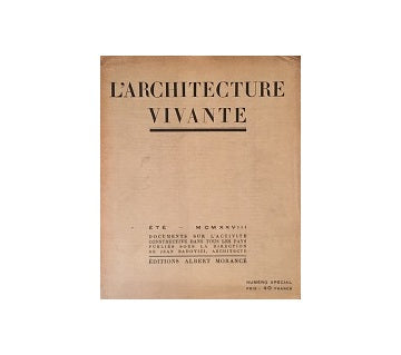 L'architecture Vivante 1928 Ete（夏号）