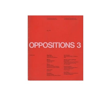 OPPOSITIONS No.03