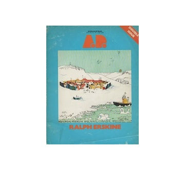 Architectural Design 1977年11・12月号　ラルフ・アースキン