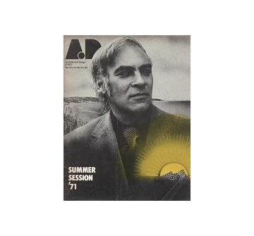 Architectural Design 1972年04月号