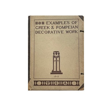 Examples of Greek & Pompeian Decorative Work