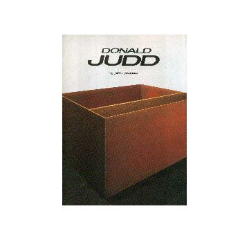 DONALD JUDD  ドナルド・ジャッド