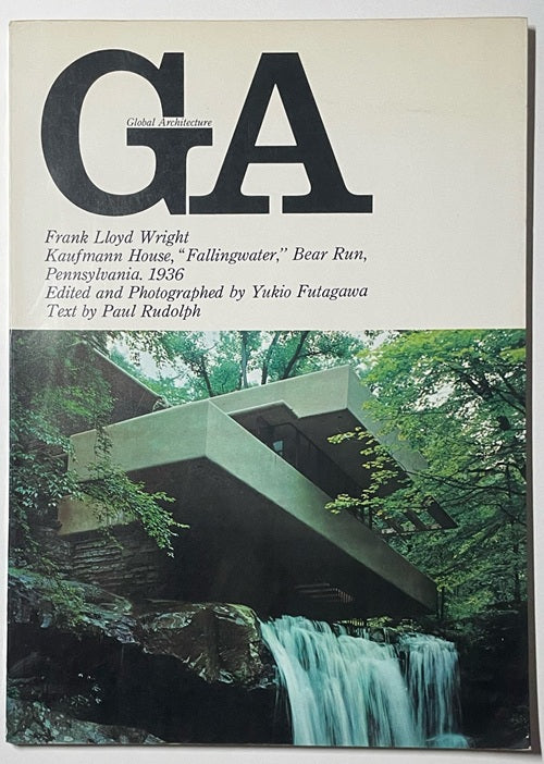 GA 2 フランク・ロイド・ライト  落水荘