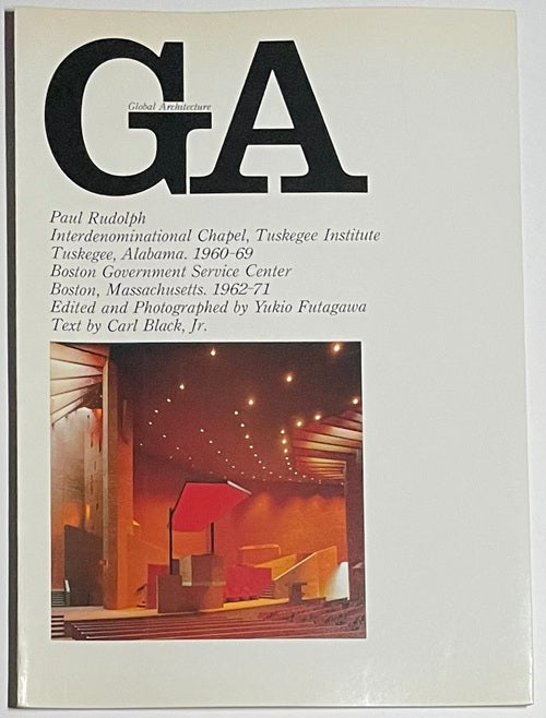 GA 20 ポール・ルドルフ ボストン政庁舎&タスキギーの教会