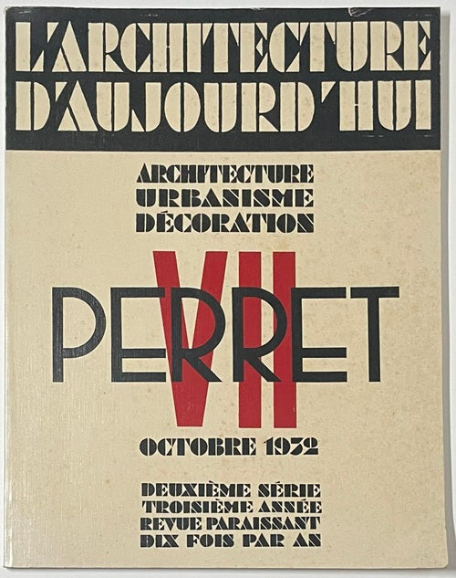 復刻版 L’Architecture D’Aujourd’hui 1932年10月号　オーギュスト・ペレ特集