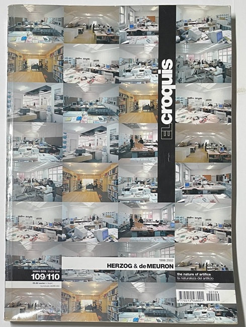 EL CROQUIS 109/110 HERZOG & de MEURON 1998-2002 ヘルツォーク＆ド・ムーロン
