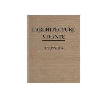 L'architecture Vivante 復刻版
