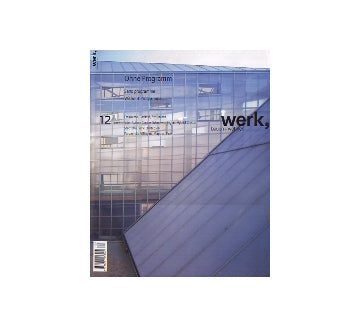 werk　bauen+wohen　2007-12　Without Programme