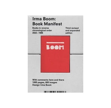 BOOK MANIFEST by Irma Boom イルマ・ボーム作品集