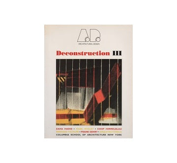 Deconstruction III　architectural design