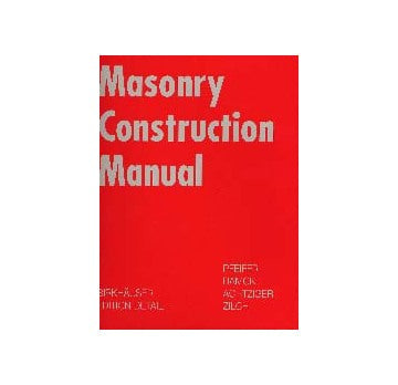 Masonry Construction Manual