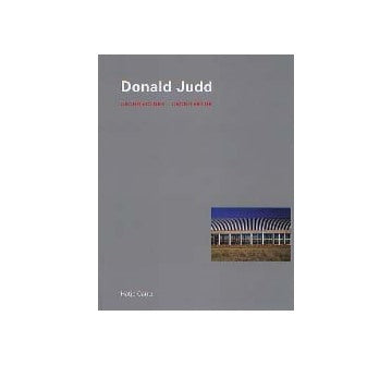 Donald Judd Architecture　ドナルド・ジャッド