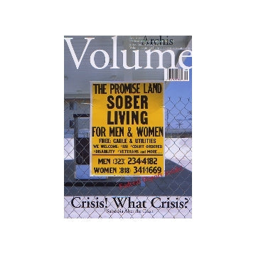 Volume　no.09　SUBURBIA AFTER THE CRASH