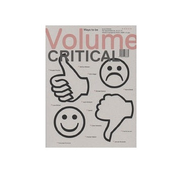 Volume no.36 Ways to be critical