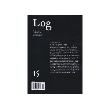 Log 15 WINTER 2009