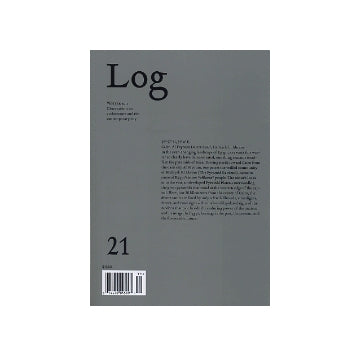 Log 21 WINTER 2011