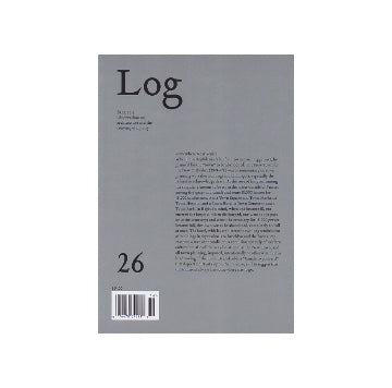 Log 26 Fall 2012