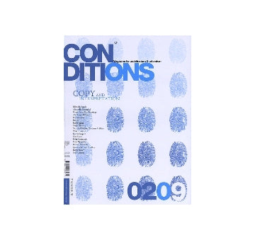 CONDITIONS No.0209　COPY AND INTERPRETATION
Magazine for architecture & urbanism