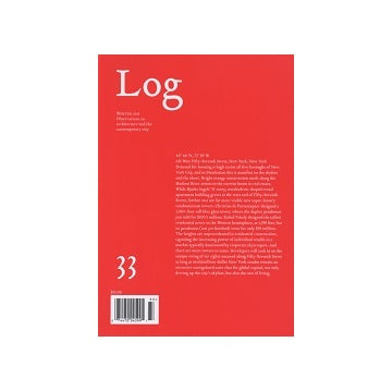 Log 33　Winter 2015