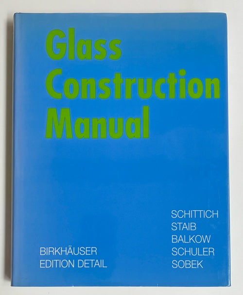 Glass Construction Manual